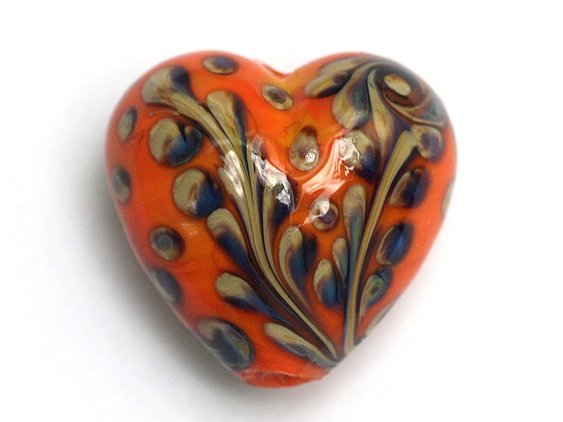 11811705 - Coral w/Beige Heart