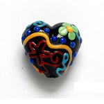 11812105 - Black Based Fiesta Heart