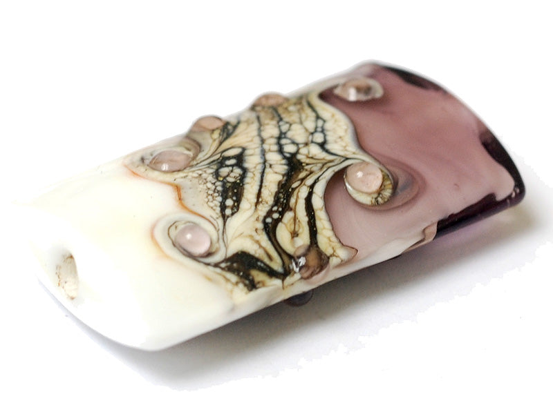 grace lampwork beads artisan handmade glass beads SRA