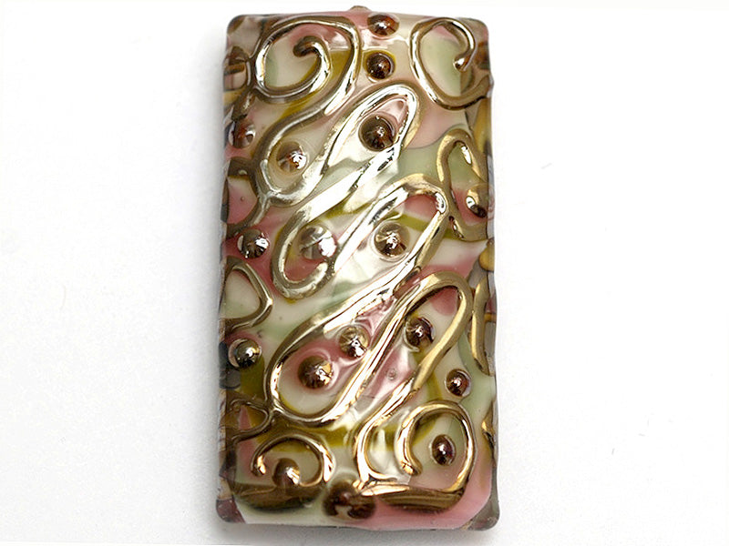 grace lampwork beads artisan handmade glass beads SRA