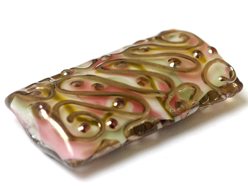 grace lampwork beads artisan handmade glass beads SRA