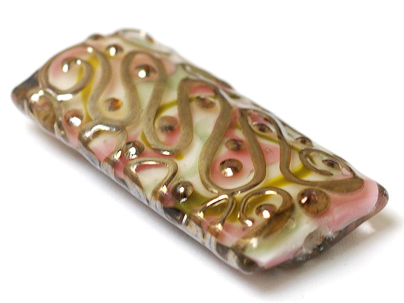 grace lampwork beads artisan handmade glass beads SRA