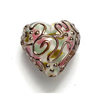 11812805 - Light Pink w/Metal Stringer Heart
