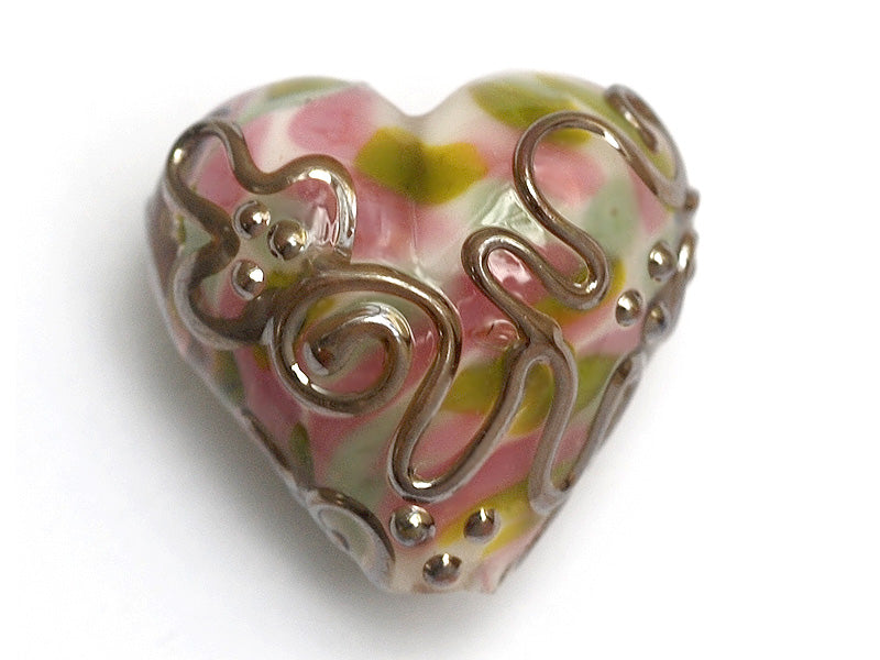 11812805 - Light Pink w/Metal Stringer Heart