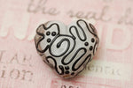 11813125 - Black & White Heart (Large)