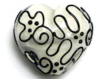11813125 - Black & White Heart (Large)