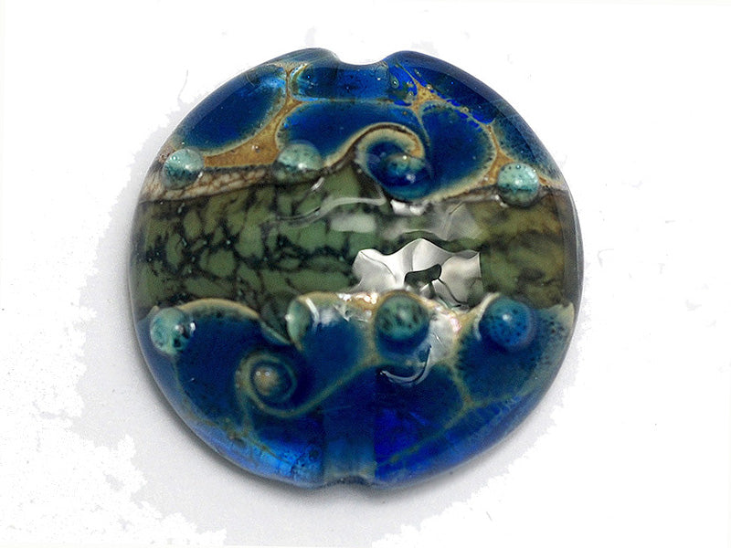 grace lampwork beads artisan handmade glass beads SRA
