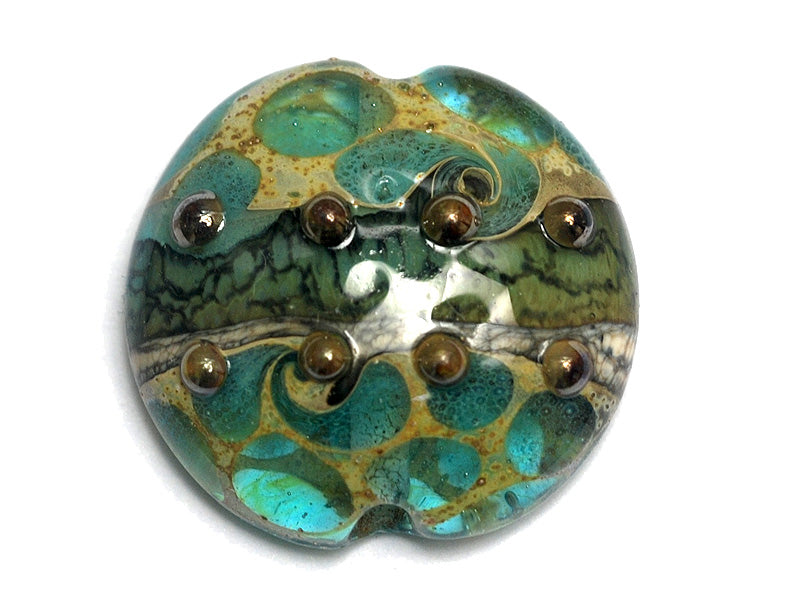 grace lampwork beads artisan handmade glass beads SRA