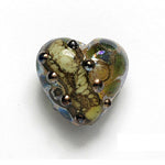 11813905 - Green w/Silver Foil Heart