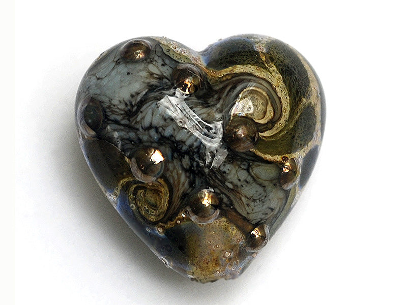 11814105 - Gray Blue w/Silver Foil Heart