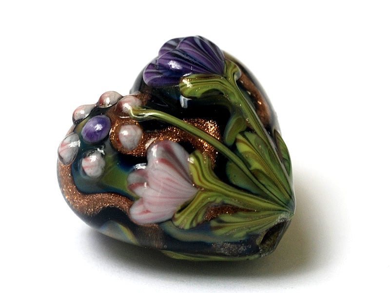 grace lampwork beads artisan handmade glass beads SRA