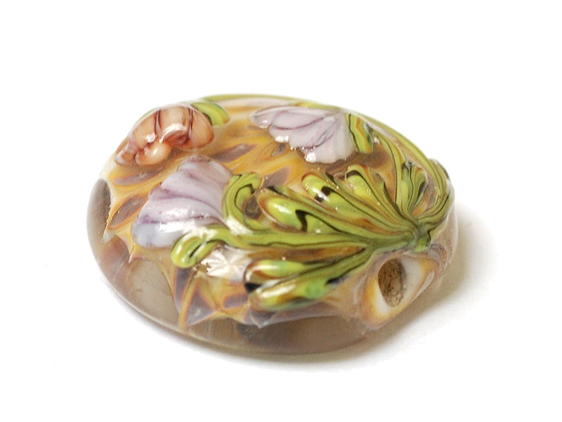 11815002 - Antique Garden Lentil Focal Bead