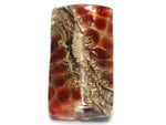 11815103 - Transparent Red w/Silver Foil Kalera Focal Bead