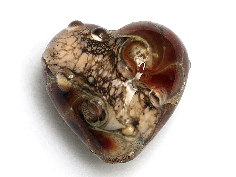 grace lampwork beads artisan handmade glass beads SRA