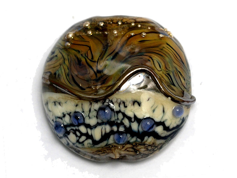 grace lampwork beads artisan handmade glass beads SRA