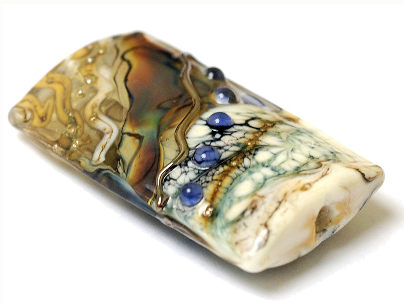 grace lampwork beads artisan handmade glass beads SRA