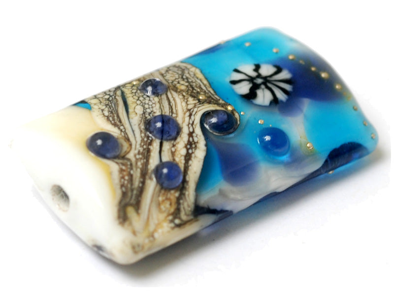 grace lampwork beads artisan handmade glass beads SRA