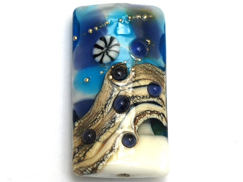 grace lampwork beads artisan handmade glass beads SRA