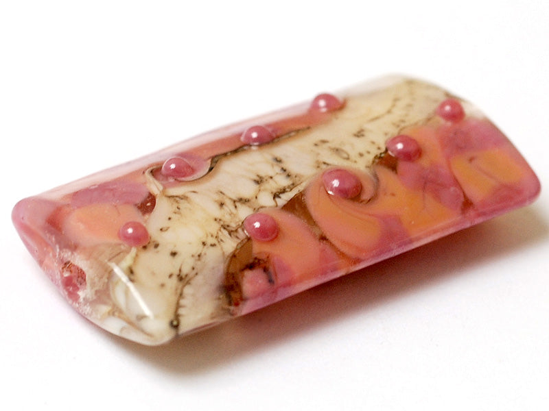 grace lampwork beads artisan handmade glass beads SRA