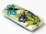 11816603 - Blue Dragonfly w/Purple Flora Kalera Focal Bead