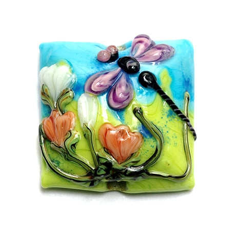 11816904 - Purple Dragonfly Pillow Focal Bead