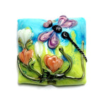 11816904 - Purple Dragonfly Pillow Focal Bead