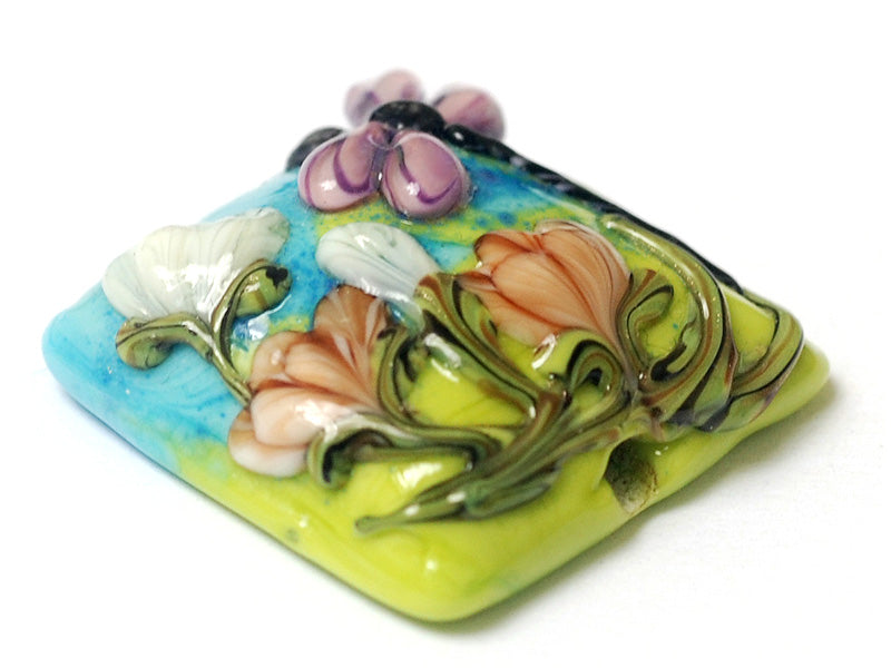 11816904 - Purple Dragonfly Pillow Focal Bead