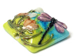 11816904 - Purple Dragonfly Pillow Focal Bead