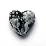 grace lampwork beads artisan handmade glass beads SRA