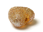 11817405 - Golden Yellow Metallic Heart