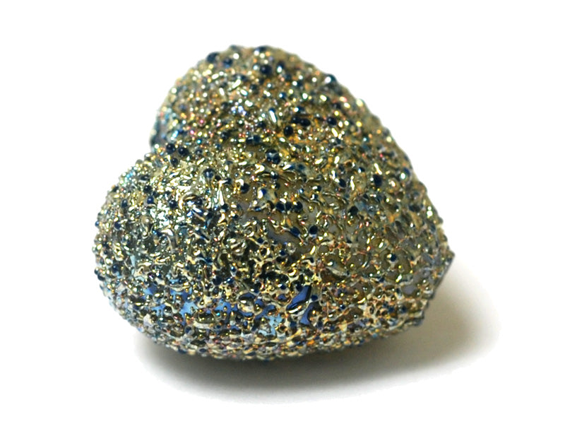 11817505 - Golden Green Metallic Heart
