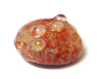 11817602 - Orange Lentil Focal Bead
