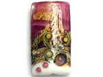 11818403 - Cranberry Treasure Kalera Focal Bead