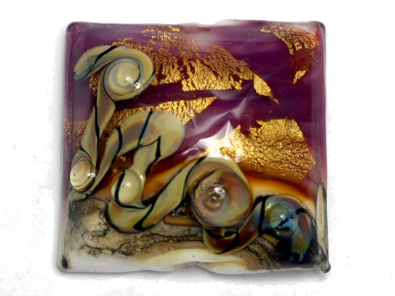 grace lampwork beads artisan handmade glass beads SRA