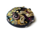 11818502 - Amethyst Treasure Lentil Focal Bead