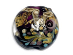 11818502 - Amethyst Treasure Lentil Focal Bead