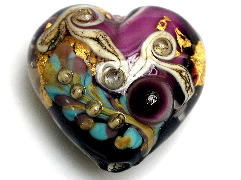11818525 - Amethyst Treasure Heart (Large)