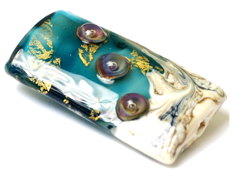 11819303 - Teal Treasure Kalera Focal Bead