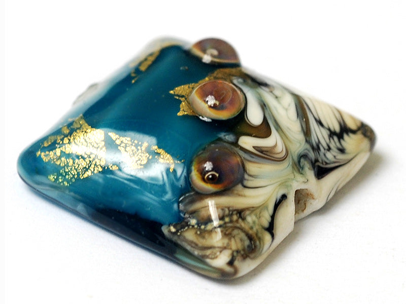 11819304 - Teal Treasure Pillow Focal Bead