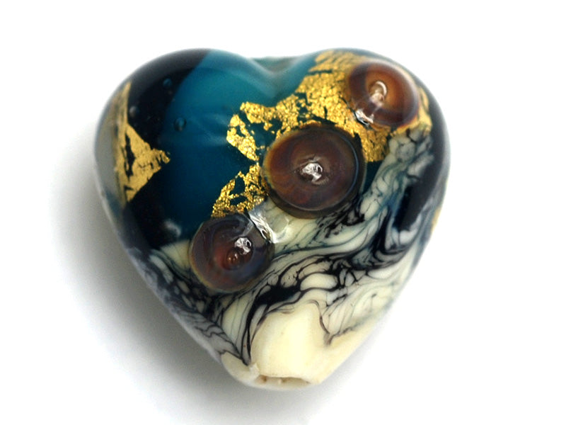 grace lampwork beads artisan handmade glass beads SRA