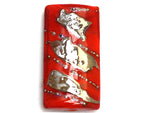 11819503 - Electric Orange Metallic Kalera Focal Bead