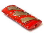 11819503 - Electric Orange Metallic Kalera Focal Bead