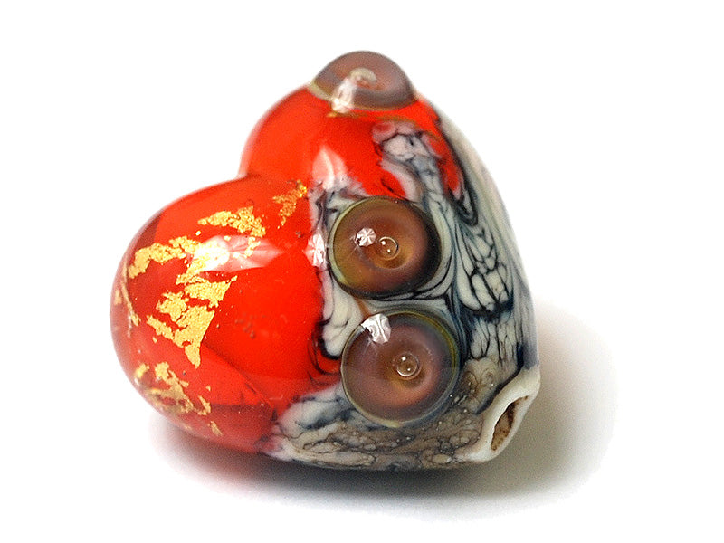 grace lampwork beads artisan handmade glass beads SRA