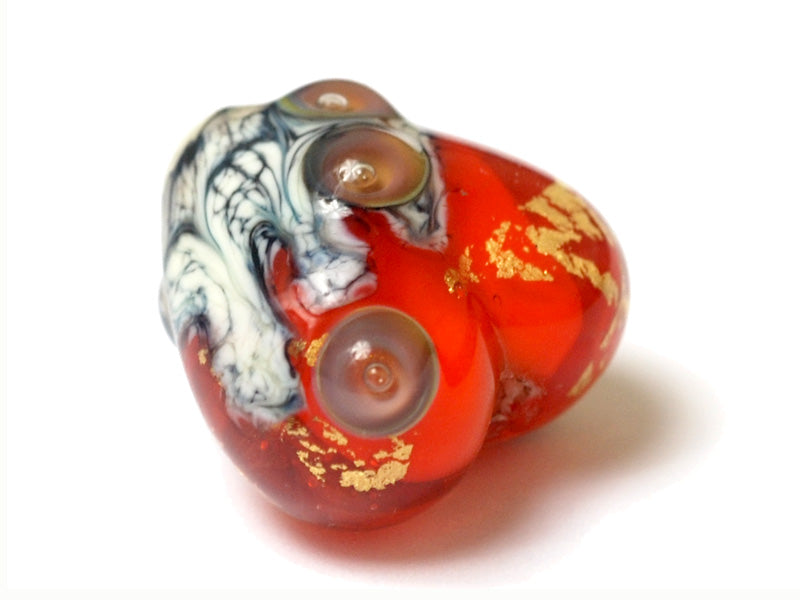 grace lampwork beads artisan handmade glass beads SRA