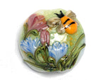 11830102 - Bumble Bee Garden Lentil Focal Bead