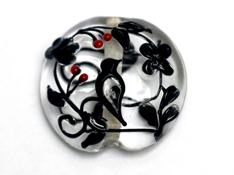11830302 - Tranquility Vines Lentil Focal Bead