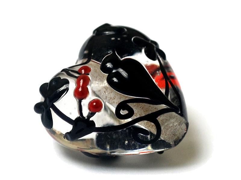 Grace lampwork beads Artisan handmade glass beads