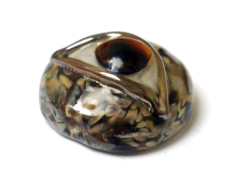 11830402 - Brown Eyed Lentil Focal Bead