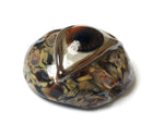 11830402 - Brown Eyed Lentil Focal Bead