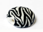 11830802 - Zebra Stripes Lentil Focal Bead